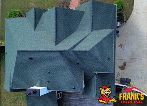 old roof removal and replacement